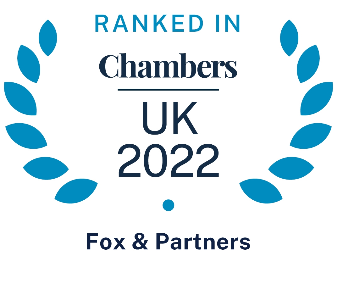 Fox &amp; Partners - Ranked in Chambers UK 2021